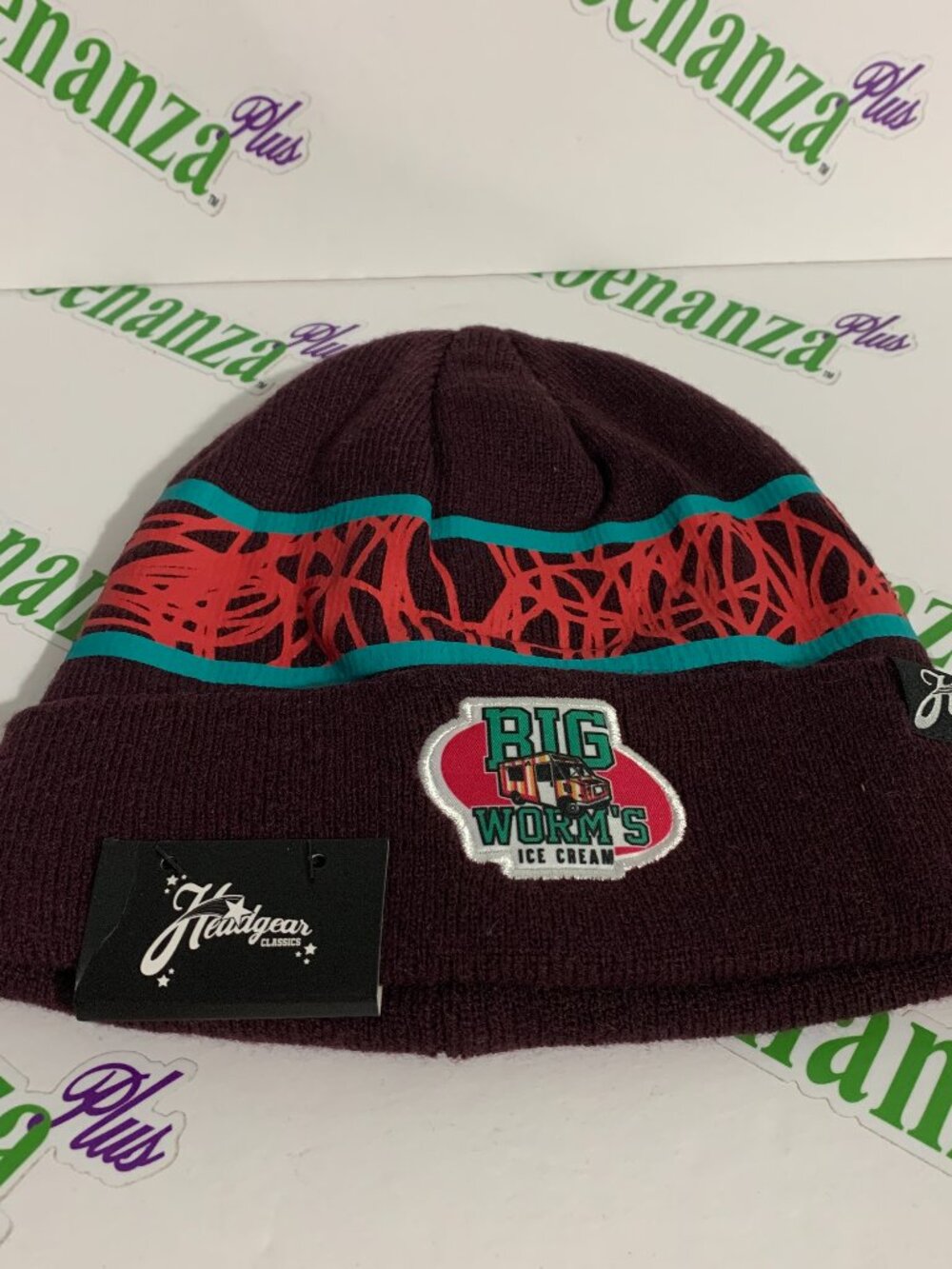 Headgear Classics Beanie Hat Big Worm's Ice Cream Truck Patch Friday Cap
